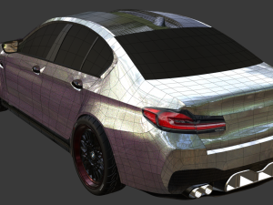 BMWM5 Modelo 3D
