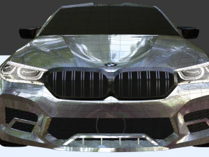 BMW M5 Modello 3D