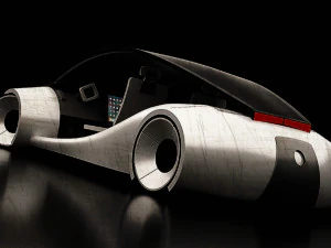saya mobil Model 3D
