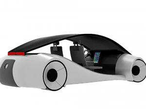 saya mobil Model 3D