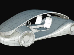 saya mobil Model 3D