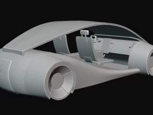 saya mobil Model 3D