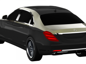 Mercedes Benz Maybach 3D Model