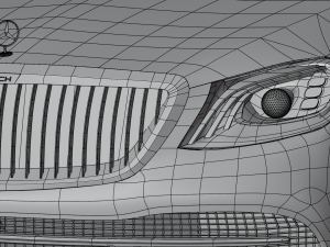 Mercedes Benz Maybach 3D Model