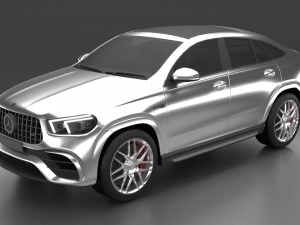Mercedes Benz GLE63 Modelo 3D