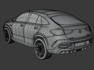 Mercedes Benz GLE63 3D Model