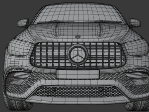 Mercedes Benz GLE63 3D Model
