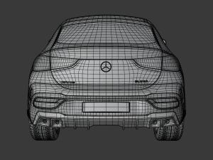 Mercedes Benz GLE63 3D Model