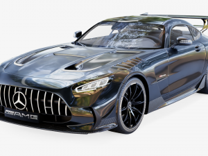 Mercedes Benz AMG GT Black Series 2021 Model 3D