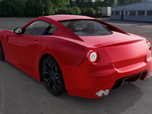 Ferrari 599 GTB Modelo 3D