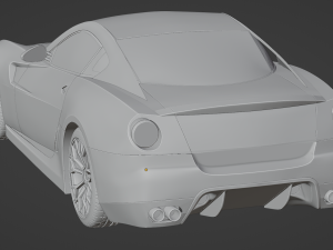 Ferrari 599 GTB Modelo 3D