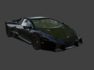 lamborgini reventon 3d 3D Model