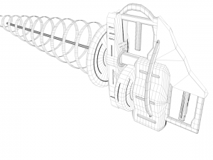 futuristic - launches thunder 3Dモデル
