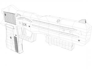 golden with ruby 3D Model