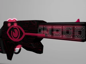 futurystyczny - pająk Model 3D