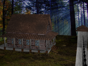 abandoned house Model 3D