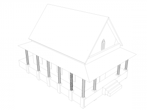 abandoned house Model 3D