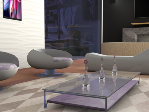cozy living room Modelo 3D