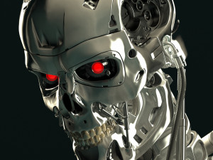 Terminator t-800 endoskeleton rekvizit Model 3D