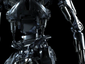 Terminator t-800 endoskeleton rekvizit 3D Model