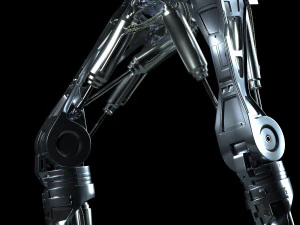 Terminator t-800 endoskeleton rekvizit 3D Model