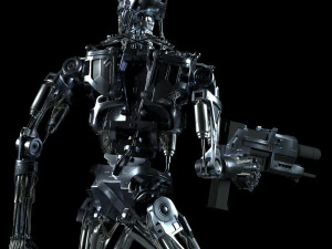Terminator t-800 endoskeleton rekvizit 3D Model