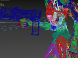 Terminator t-800 endoskeleton rekvizit Model 3D
