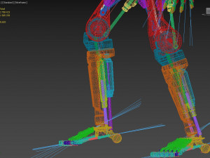Terminator t-800 endoskeleton rekvizit Model 3D
