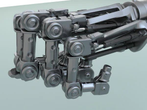 Terminator t-800 endoskeleton rekvizit 3D Model