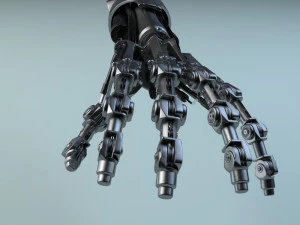 brazo terminador t-800 Modelo 3D