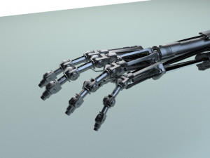 terminator t-800 arm 3D Model