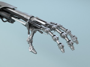 terminator t-800 arm 3D Model