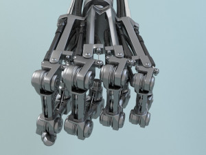 terminator t-800 arm 3D Model