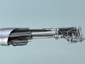 terminator t-800 arm 3D Model