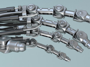 terminator t-800 arm 3D Model