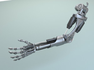 terminator t-800 arm 3D Model