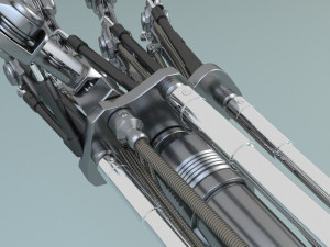 terminator t-800 arm 3D Model