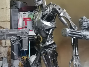 Terminator T-800 Endoskeleton Rekvizit 3D print model 3D Принт Модель