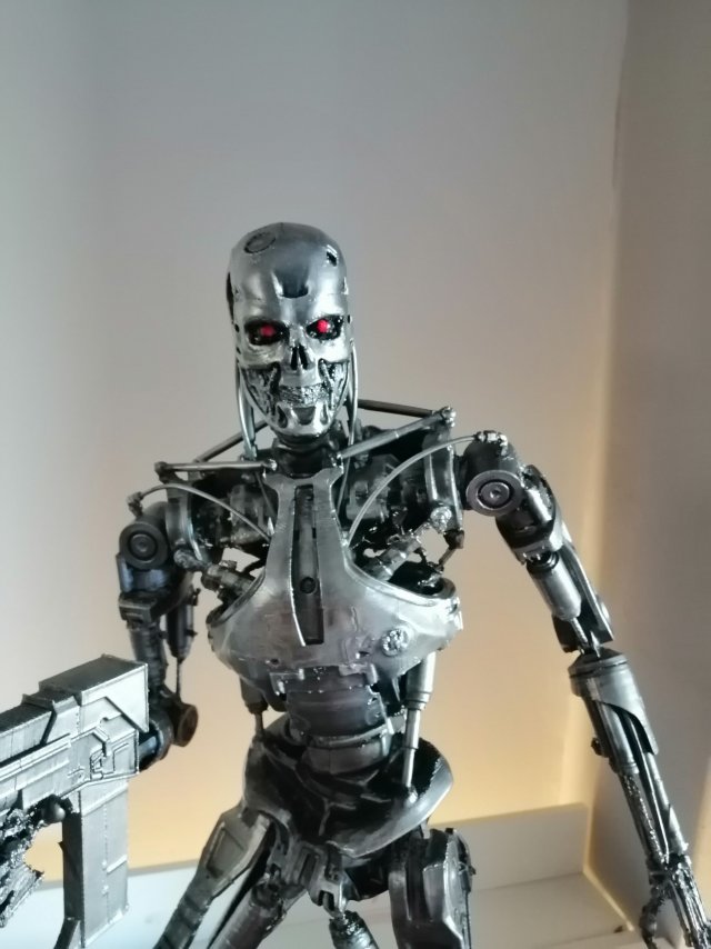 Terminator T-800 Endoskeleton Rekvizit 3D print model 3D Print Model in  Monsters & Creatures 3DExport