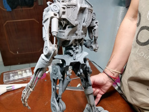 Terminator T-800 Endoskeleton Rekvizit 3D print model 3D Принт Модель