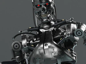 Terminator T-800 Endoskeleton Rekvizit 3D print model 3D Print Model