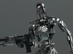 Terminator T-800 Endoskeleton Rekvizit 3D print model 3D Print Model