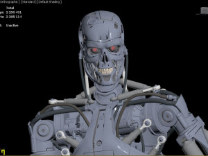 Terminator T-800 Endoskeleton Rekvizit 3D print model 3D Принт Модель