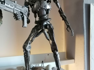 Terminator T-800 Endoskeleton Rekvizit 3D print model 3D Принт Модель