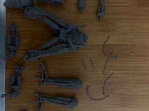 Terminator T-800 Endoskeleton Rekvizit 3D print model 3D Принт Модель