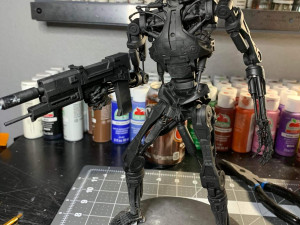 Terminator T-800 Endoskeleton Rekvizit 3D print model 3D Принт Модель