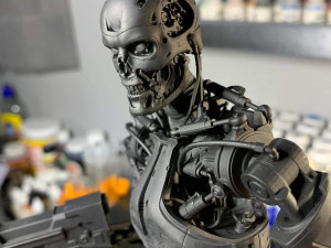 Terminator T-800 Endoskeleton Rekvizit 3D print model 3D Принт Модель