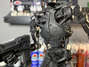 Terminator T-800 Endoskeleton Rekvizit 3D print model 3D Принт Модель