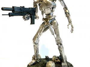 Terminator T-800 Endoskeleton Rekvizit 3D print model 3D Принт Модель