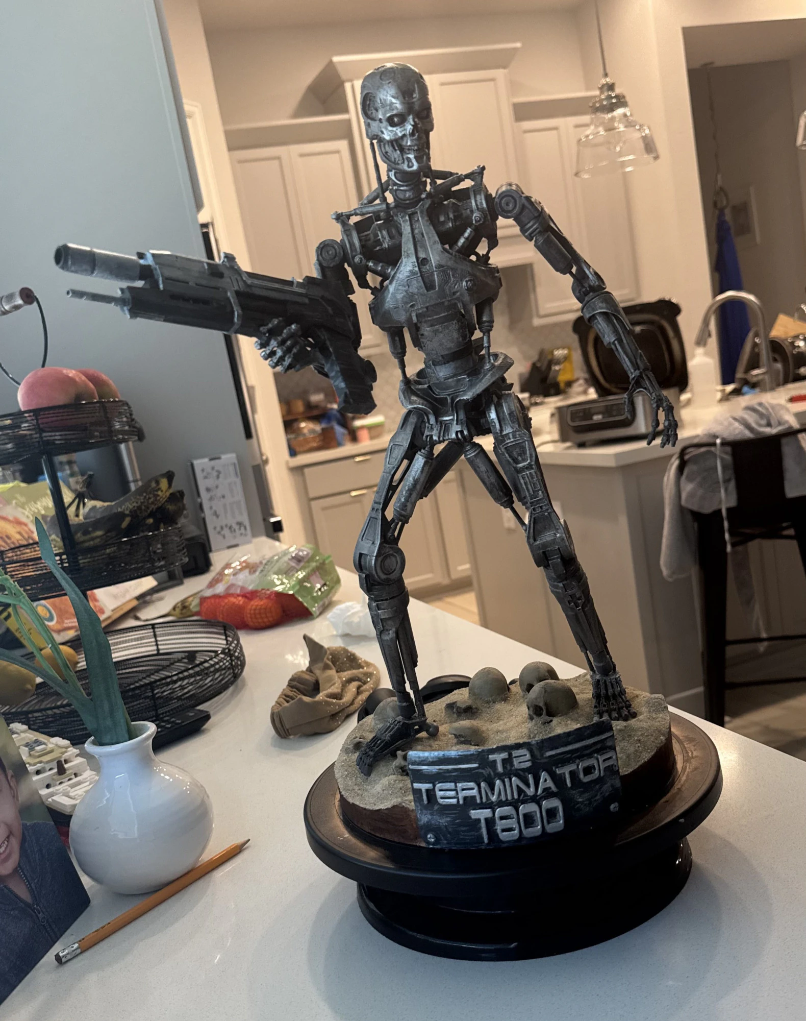 Terminator T-800 Endoskeleton Rekvizit 3D print model 3D Print Model .c4d .max .obj .3ds .fbx .stl .blend 